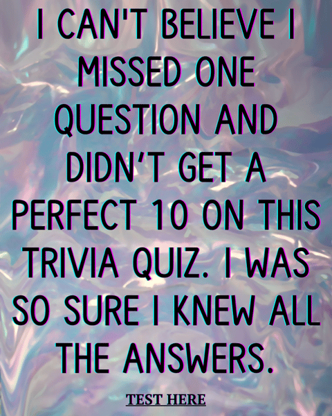 Are you able to answer all the questions correctly?