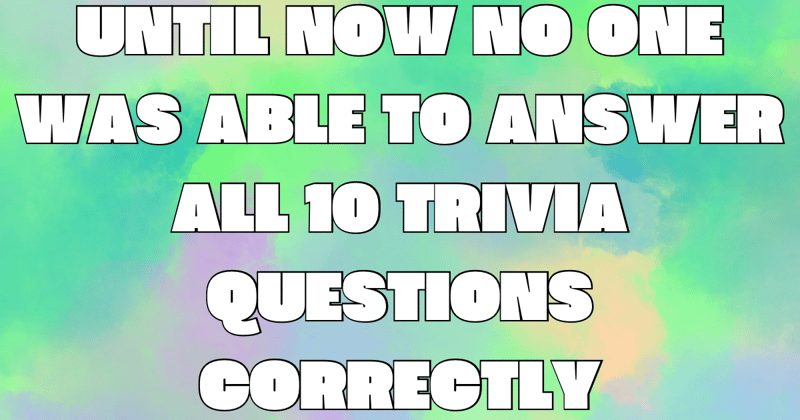 10 Challenging Questions