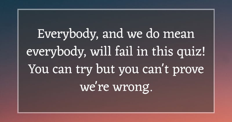 Ultimate Knowledge Quiz