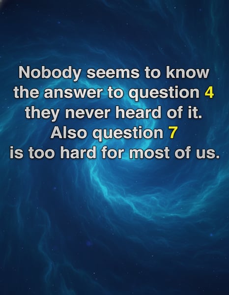 Play This Knowledge Quiz
