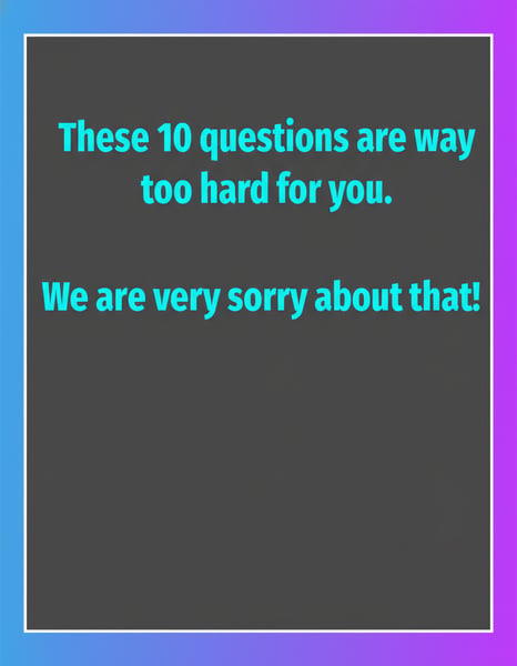 Trivia Knowledge Quiz