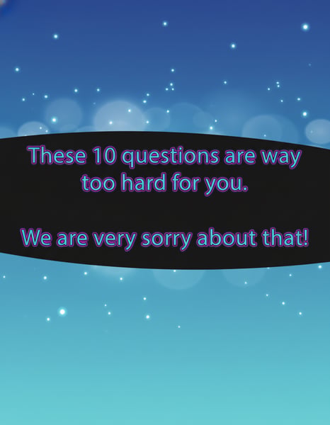 10 Hard Knowledge Questions